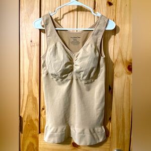 Woman Ocean size XXXL beige shaping camisole